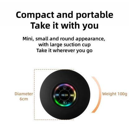 bluetooth shower speaker waterproof