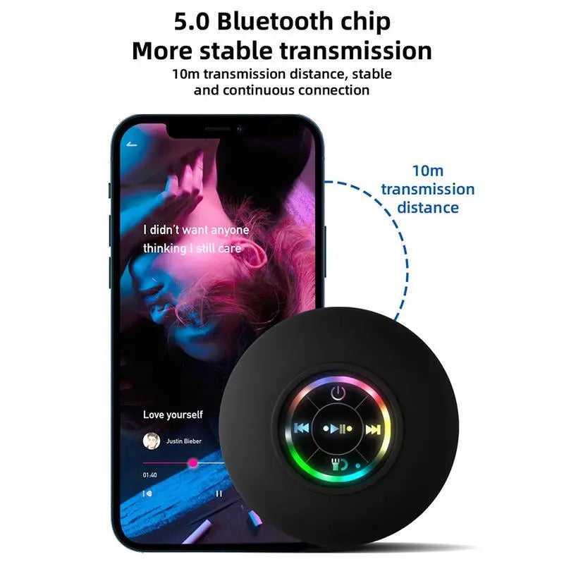 bluetooth shower speaker waterproof