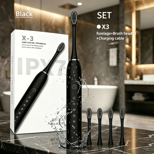sonic electric toothbrush for adults and children